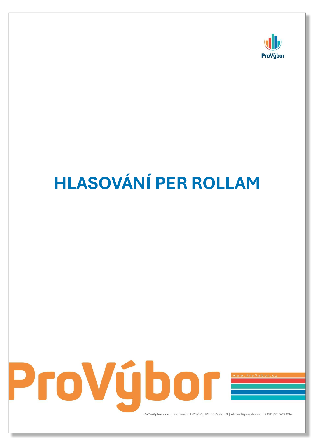 Hlasování PER ROLLAM